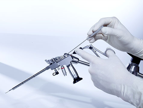 Transforaminale endoscopische chirurgische instrumenten